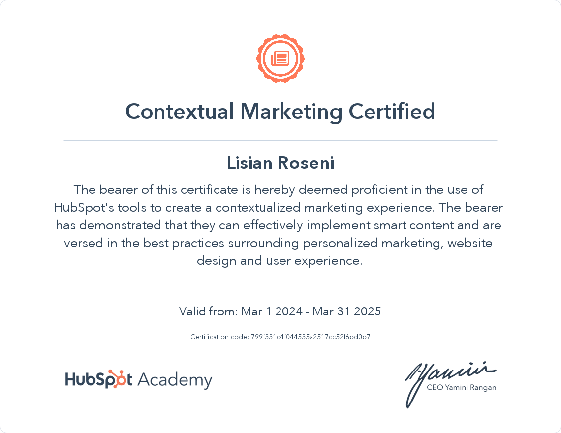 LisianR_ HubSpot Contextual Marketing_March2024